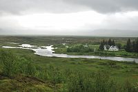 Pohled na NP Þingvellir
