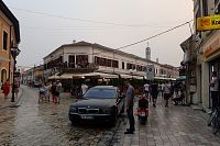 Centrum města Shkodra.