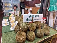 Durian. Velmi drahé a zapáchající ovoce, se kterým nesmíte ani do dopravních prostředků