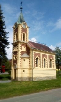 Barokní kaplička v Ostřešanech