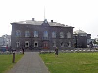 Alþingishúsið (sídlo islandského parlamentu)