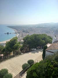 Výhled na Blanes