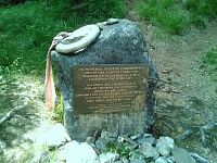 Pomník převaděčům u Kvildy