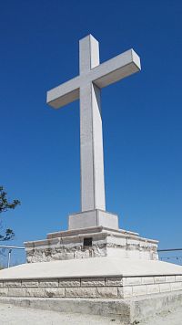 Kříž ve Strunjanském krajinném parku