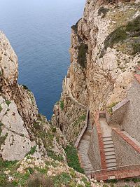 Sardinie- Neptunova jeskyně