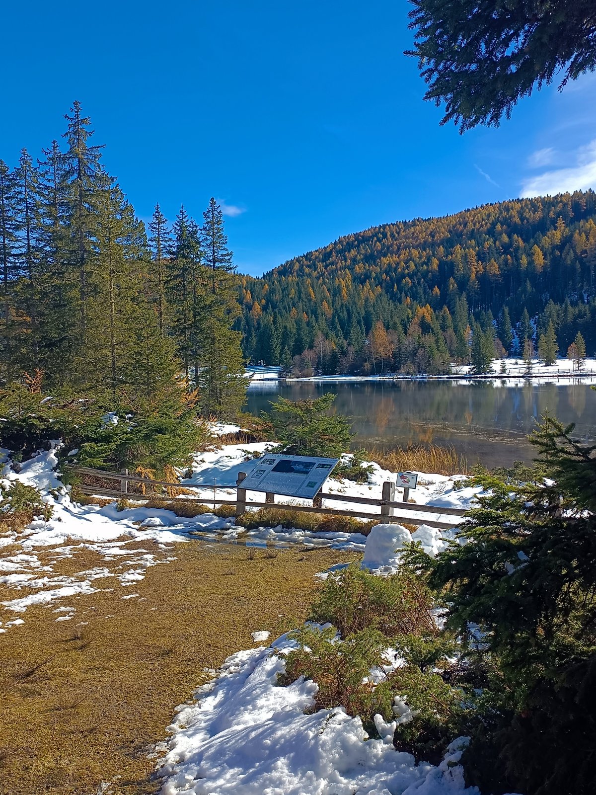 Jezero Prebersee, jak jsme nedošli na Preber