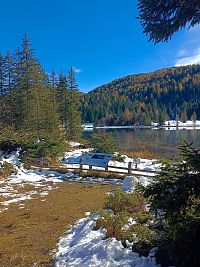 Jezero Prebersee, jak jsme nedošli na Preber