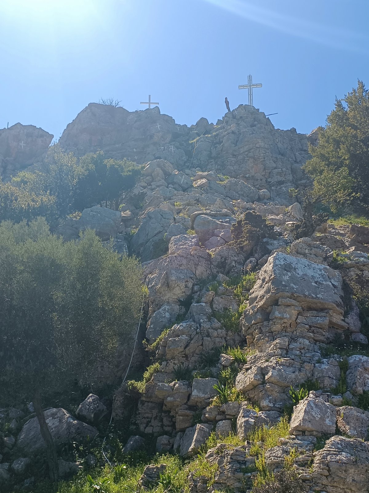 Rhodos-  3, klášter Iera Moni Artamiti, hora Attavyros