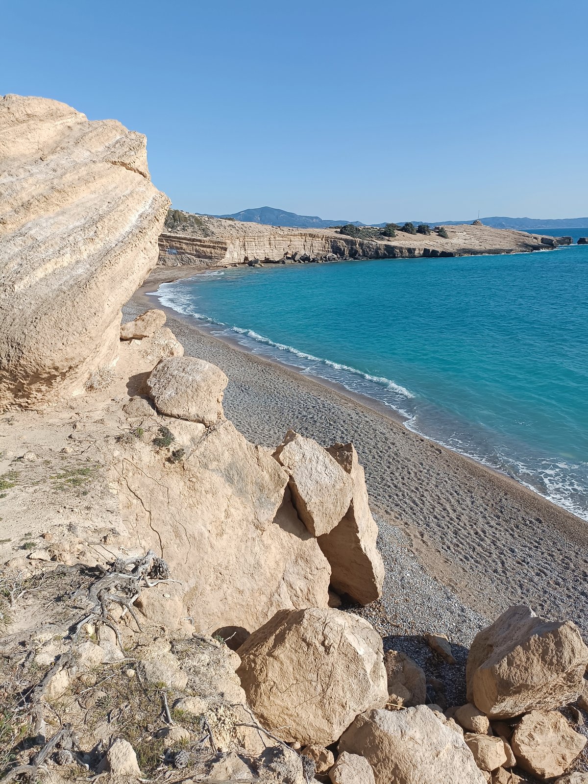Rhodos- 7, Strážní věž a jeskyně na mysu Fournoi, Mys Kasaro se strážní věží