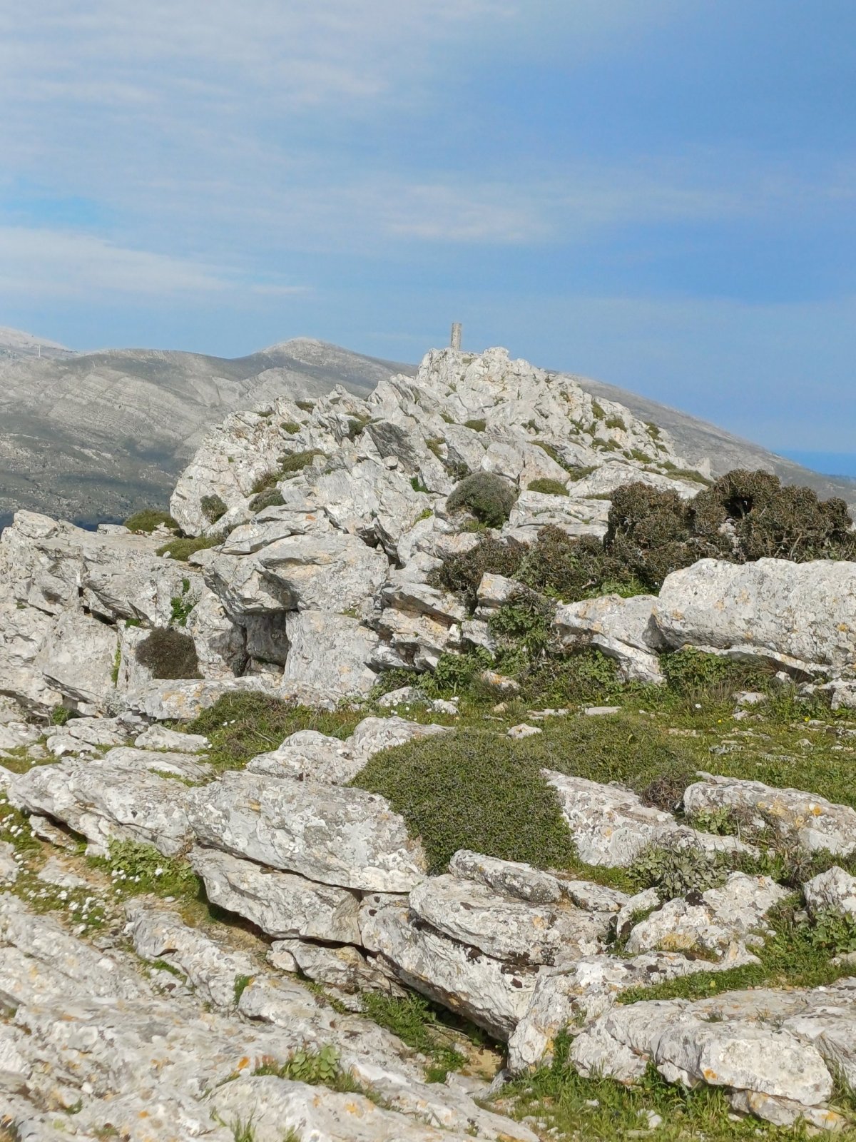 Rhodos- 9, výšlap na Akramitis- druhou nejvyšší horu Rhodosu