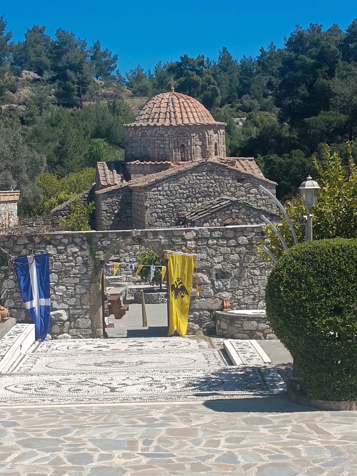 Rhodos-13, Klášter Moni Thari