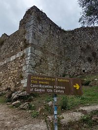 Corfu říjen- 16. Pevnost Gardiki