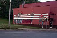 Kaunas. Grafity, které fakt stojí za to! A ve městě nejsou zdaleka jediné. :)