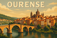 Ourense & termální prameny
