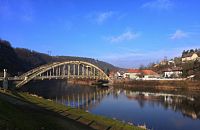 Most Dr. Edvarda Beneše - Štěchovice.