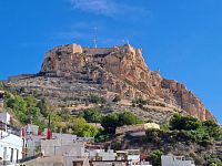 Alicante - hrad Castillo de Santa Bárbara