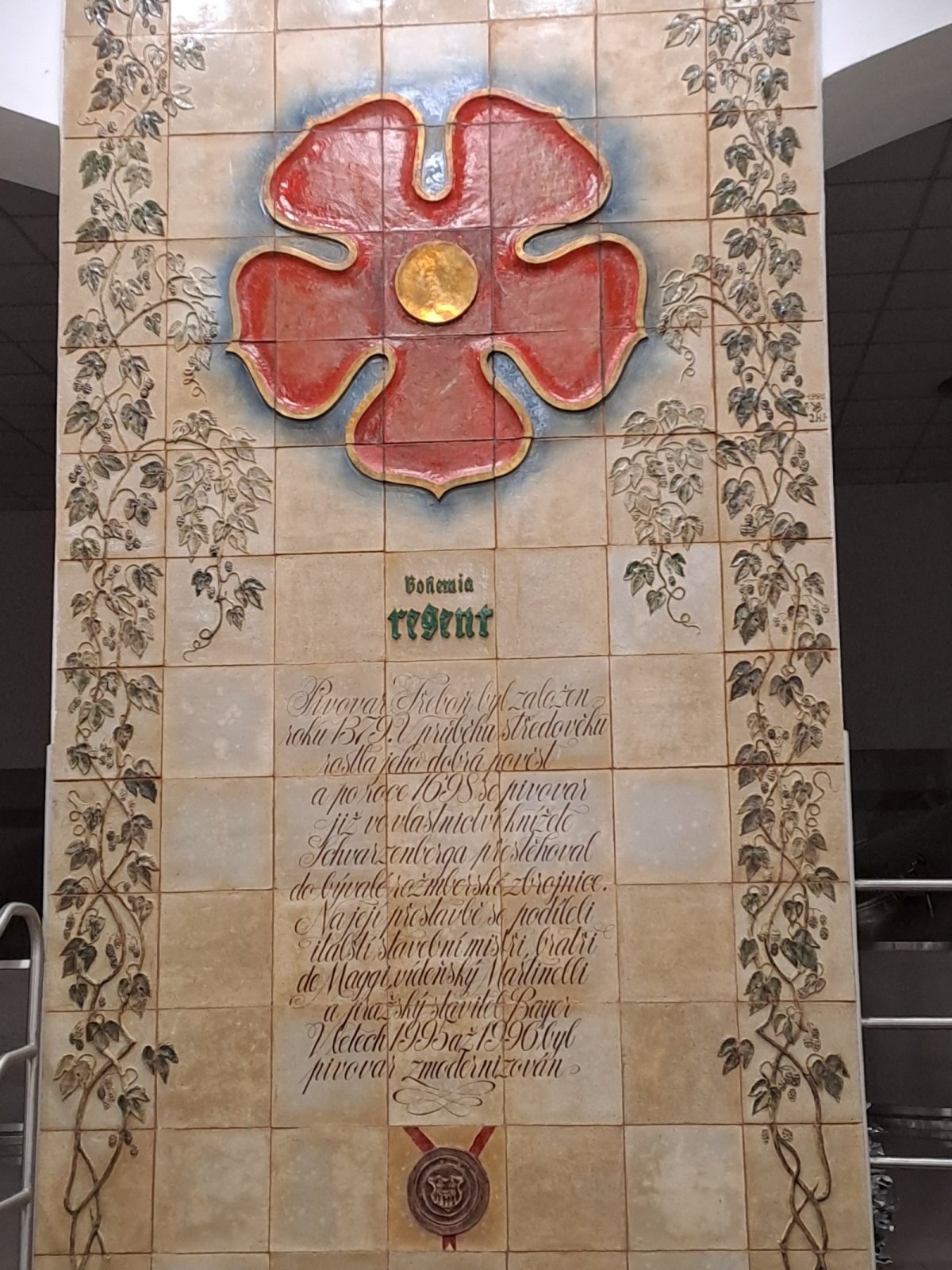 Třeboň -  noční exkurze pivovarem Regent