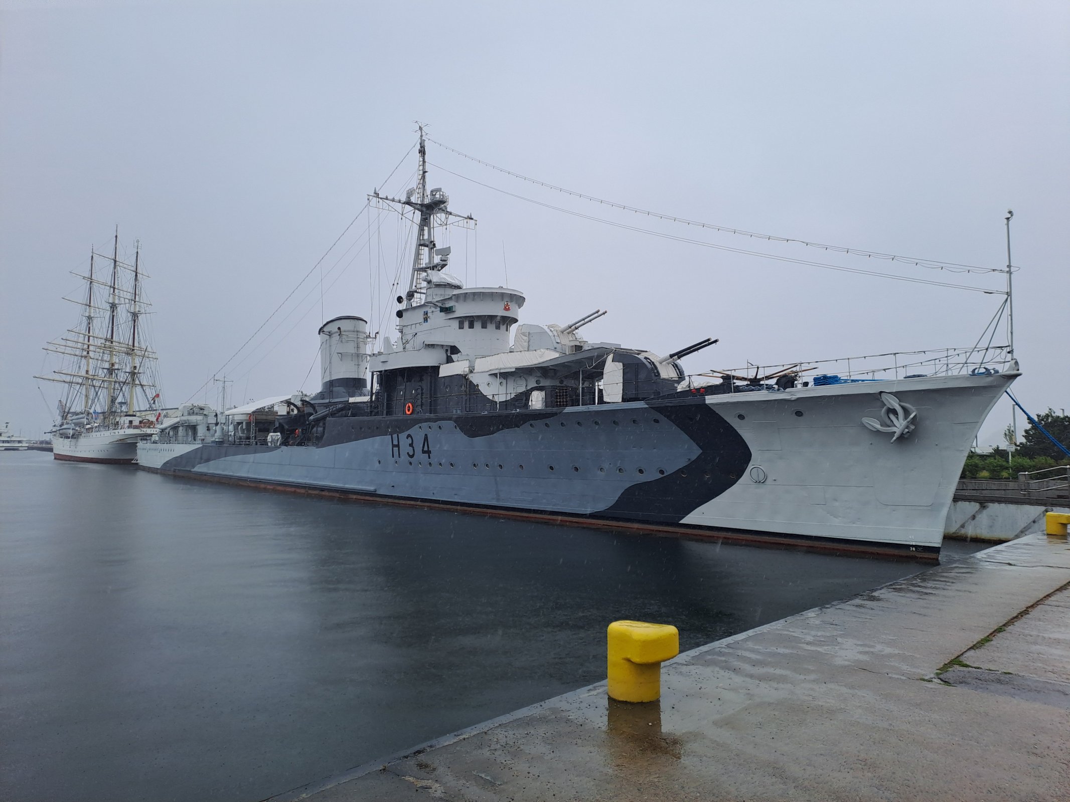 Gdynia - torpédoborec Blyskawica - plovoucí muzeum