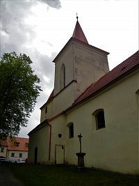 Jílové u Prahy - kostel sv. Vojtěcha