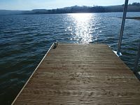 nové molo v Mezině