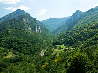 Kaňon řeky Tary je nejhlubší v Černé Hoře i v celé Evropě