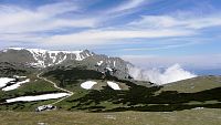 Schneeberg, Klosterwappen 2076 a Kaiserstein 2061 m, chata Damböckhaus z Waxriegel