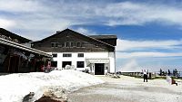 Hochschneeberg, konečná zubačky a hotel Berghaus