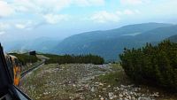 Hochschneeberg, cesta dolů