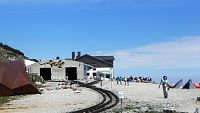 Hochschneeberg, konečná zubačky a hotel Berghaus