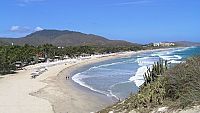 Playa Piragua z Punta Cabo Blanco