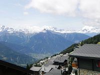 Bettmeralp,výhled k Valliským Alpám