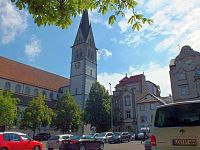 Konstanz, St. Stephen ze St. Stephenplatz