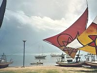 Fortaleza, lodi jagandas na Praia do Mucuripe