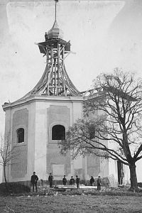 Malé Číčovice, kaple Nalezení sv. Kříže, opravy