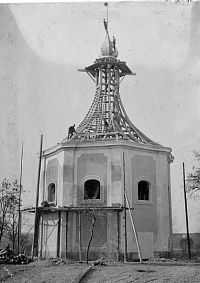 Malé Číčovice, kaple Nalezení sv. Kříže, opravy