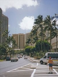 Honolulu, Waikiki, Ala Moana Blvd