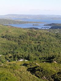 Caha Pass, pohled k Bantry Bay