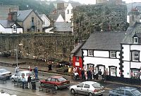 Conwy, nejmenší dům v Britanii z hradeb