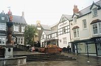 Conwy, Lancaster square se sochou welšského prince Llevelyna Velkého