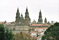 Santiago de Compostela, Galicie, Španělsko