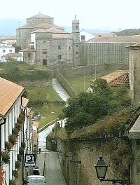 Santiago de Compostela, klášter Convent of Saint Mary of Belvís (14. stol.)