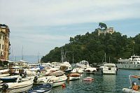 Portofino, hrad Castello Brown