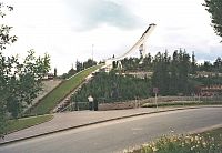Oslo, Holmenkollen, můstek před rekonstrukcí