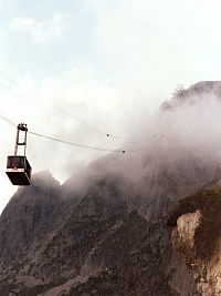 Chamonix, lanovka na Le Brévent, 2525 m