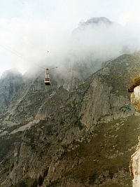 Chamonix, lanovka na Le Brévent, 2525 m