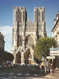 Reims, katedrála Notre Dame, 15. stol.