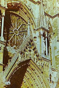 Reims, katedrála Notre Dame, 15. stol.