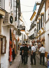 Córdoba, židovská čtvrť, Calle Judería