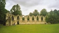 York, ruiny St. Mary's Abbey