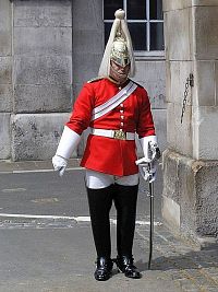 London, stráž před Horse Guards